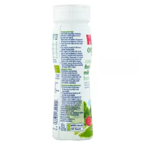 Hipp Organic Combiotic First Infant Milk 1 from Birth Onwards 200ml