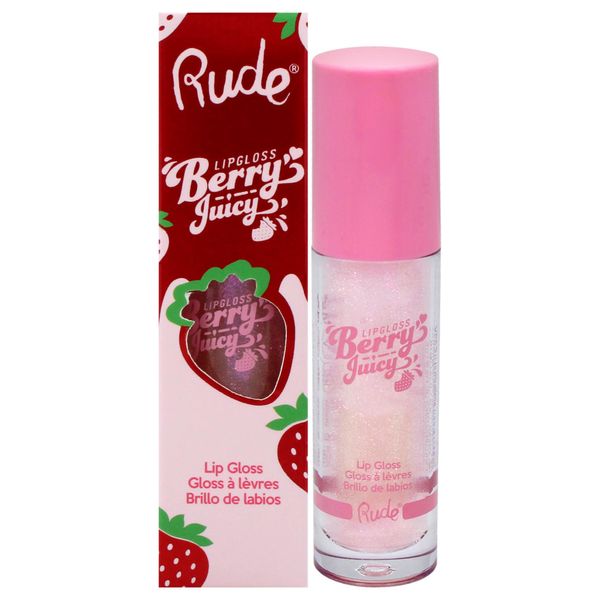 RUDE Berry Juicy Lip Gloss, Crystalize