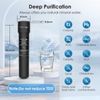Waterdrop 15UB Under Sink Water Filter System, with Dedicated Brushed Faucet