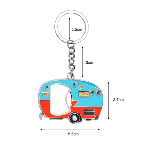Camper Van Gifts, Caravan Gifts, Domemit Bottle Opener Keyring, Beer Bottles Opener Unique Beer Gifts, Caravan Keys Metal Keyring Gift, Van Gadgets for Men, Women, Camper Lovers - 2 Pieces