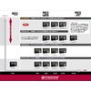 Transcend TS4GUSDC4 Micro SDHC 4GB Class 4 Speicherkarte Schwarz