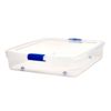 HOMZ 56-Quart Underbed Storage Container with Lid and Wheels, 2 Pack