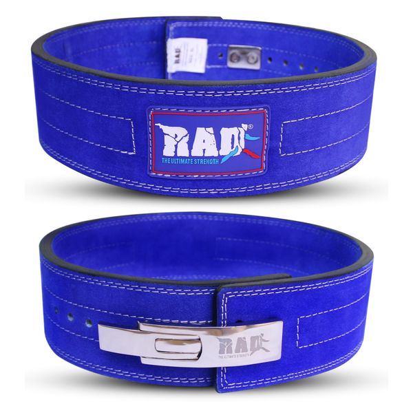 RAD Weight Lifting Belt for Men & Women – 4 Inch wide Weight Belt for Men – 10 mm Thick Weightlifting Belt for Powerlifting, Deadlift or Squats