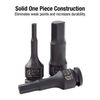 SUNEX TOOLS 3649 SAE & Metric Impact Hex Driver Set