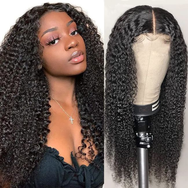 west kiss Curly Lace Front Wig Human Hair 6x6 Closure Wigs Human Hair HD Lace Front Wigs Human Hair Curly Wigs For Black Women Glueless Wigs Human Hair Pre Plucked 18 Inch