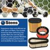 Stens Air Filter 100-812 Compatible with Tecumseh LEV100, LEV115, LEV120, LV195EA, OVRM65, OVRM105 and OVRM120 33331, 36905, 740083A