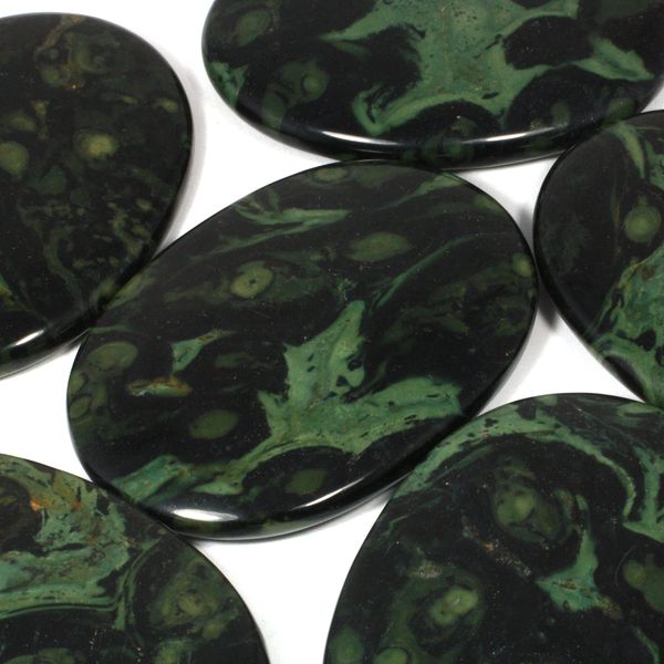 CrystalAge Kambaba Jasper Palm Stone ~70x50mm