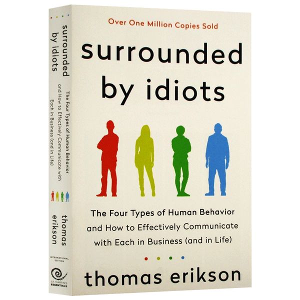 被白痴包围 Surrounded by Idiots 美版 人类行为的四种模式 心理学行为 英文原版 英文版