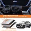 For Chevy Traverse 2018-2025 Car Windshield Sun Shade Foldable Rays UV Block