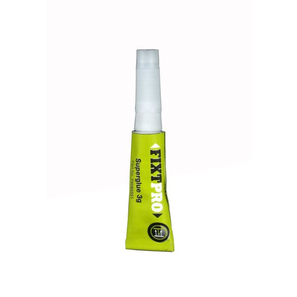 Fixt Super Glue Low Viscosity & Instant Adhesive 3G Tubes Pack Qty 5
