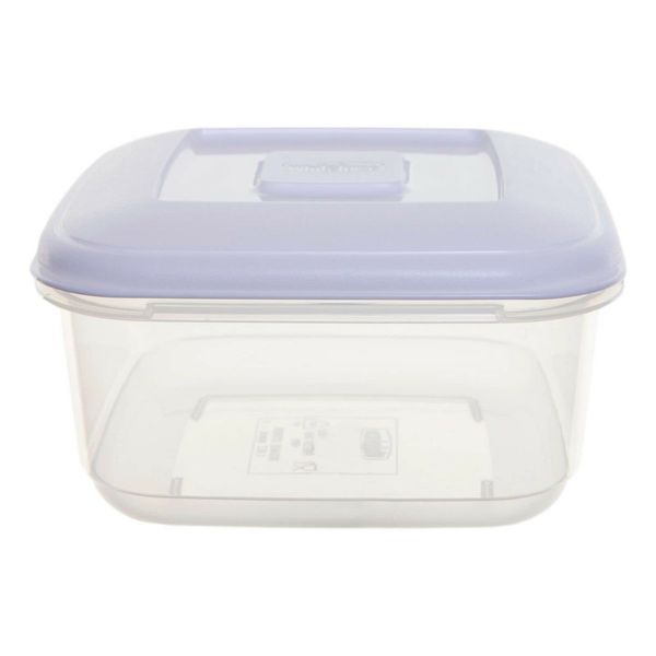 HoitoDeals 1L Airtight Storage Box With Lid Container For Home, Kitchen Pantry Boxes (1Pcs Square)