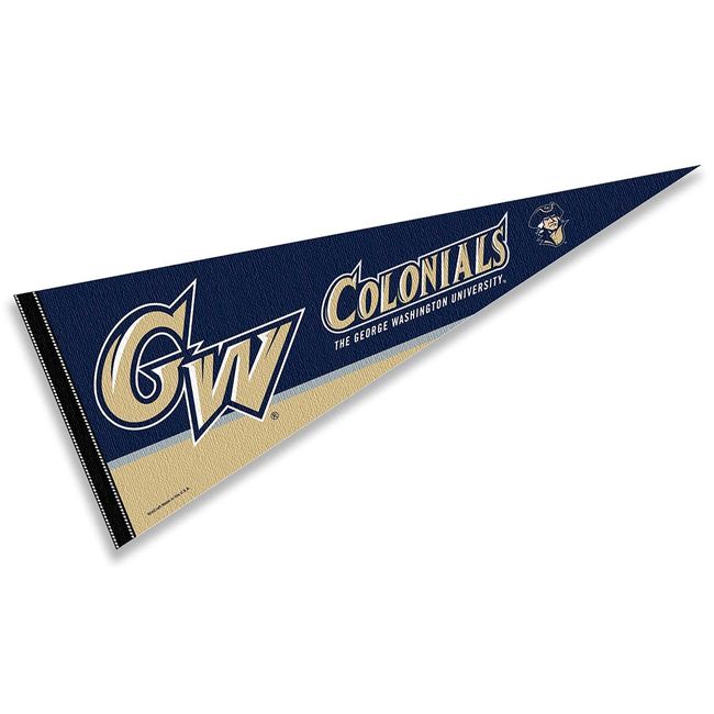 George Washington Colonials Pennant Full Size Felt