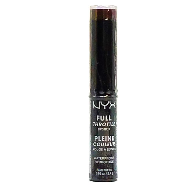 (1) NYX Full Throttle Lipstick Waterproof #FTLS06 Night Crawler FREE SHIPPING!!!