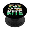 Fly A Kite Hobby Wind Kiteboard Funny Kite Flying PopSockets Adhesive PopGrip