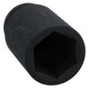 34mm Metric 3/4 Drive Double Deep Impact Socket 6 Sided Single Hex Thick Walled
