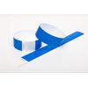 100 Tyvek security paper event wristbands (blue, 1" (25mm))