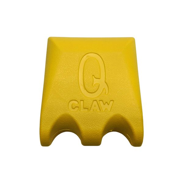 Q-Claw QCLAW Portable Pool/Billiards Cue Stick Holder/Rack - 2 Place - Yellow