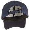 New Era Rubber Hex Patch Navy 9Forty Adjustable Cap - One-Size