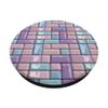 Pastellviolette Steine mit schimmernden Highlights PopSockets Klebender PopGrip
