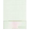 2000 "High Security" Computer Check Paper - Check on Bottom - Green/Red Mazed