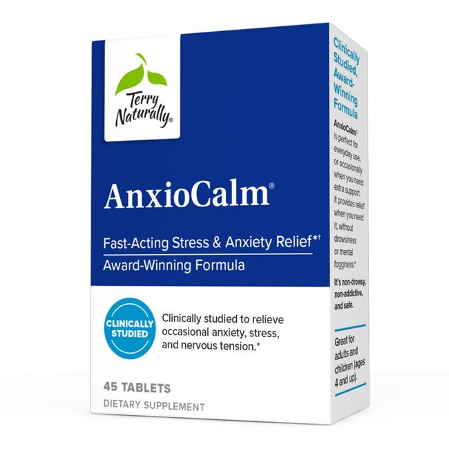 AnxioCalm by Terry Naturally (45 tablets) (Echinacea Extract) by Terry Naturally [並行輸入品]