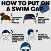 ARENA Men's Soft Latex Swimming Cap, Dark Raspberry, One Size EU