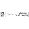Yato YT-4904-Combination Spanner 11 mm Short