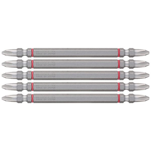 Vessel DC5P2110 40 V Compatible Problem Solving Bit No Shake Double Ended Bits +2 x 110 5 Piece Set