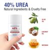 OUKEYA Urea Cream Stick 40% for Foot and Hands, Heel Balm, Foot Cream, Urea Cream for Dry, Cracked Feet, Anti Callus, 40 Pro Urea Lotion for Hands, Heels, Elbows, Easy to Wear