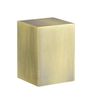 Aspen Creative 24031-41 Rectangular Cube Finial for Lamp Shade, 1 Pack, Antique Brass
