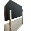 "Generic" Adhesive BedBuffer Pad attach to the Headboard strut reduce noise & wall damage