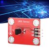 ViaGasaFamido LM35 Temperature Sensor Module DIY Non-contact Infrared Temperature Sensor Module Compatible for Microbit 3.3V-5VDC, Red, Screw Connector, Plastic, PCB Mount