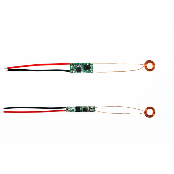cogguee Wireless Charging Transmitter +Receiver Power Supply Module Inductive Charger (Coil Outer Diameter 10mm)