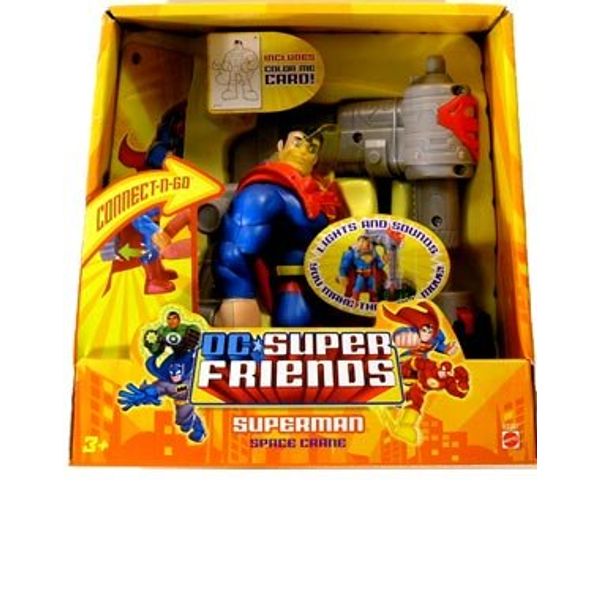 DC Super Friends Delxue Figure Superman Space Crane