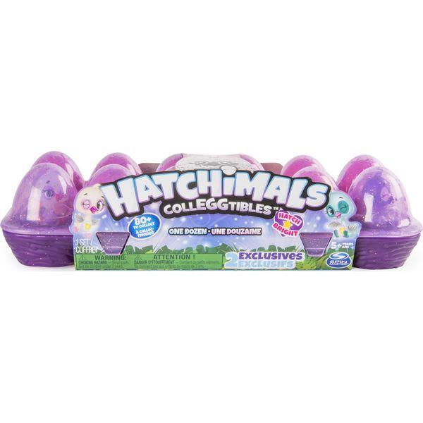 Hatchimals CollEGGtibles, 12 Pack Egg Carton with Exclusive Season 4 CollEGGtibles, for Ages 5 and Up (Styles and Colors May Vary)