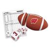 MasterPieces - Wisconsin Badgers - NCAA Shake N' Score Dice Game