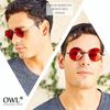 Round Pink Lens Sunglasses S Rose Gold Frame