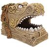 Rosewood Serpent Head Tomb Aquarium Decor