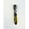 Dual Drive Flex Head Stubby Ratchet 1/4" 3/8" Grip Handle 955DW