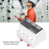 AC Current Protector AC120V to 300V 63A 3 Phase Adjustable Protectors Over Under Voltage Current Device DIN Rail Mount