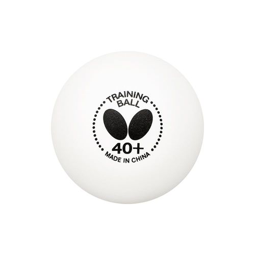 Butterfly 95840 Table Tennis Balls, Training Balls, 40+ White, 10 Dozen (120 Pieces)
