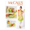 McCall Pattern Company M6978 Apron and Kitchen Accessories, One Size