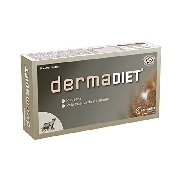 Pharmadiet Veterinaria - Dermadiet Piel y Pelo - 1572 - 60 Tabletas