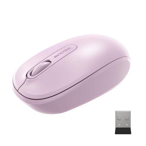 Incase Wireless Mobile Mouse 1850 – Designed by Microsoft – Compact, Comfortable, Right/Left Hand Use, 6-Month Battery Life, Nano Transceiver, Works with Mac/Windows 8/10/11 (Light Orchid)