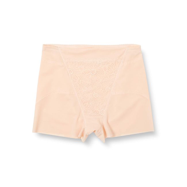 Atsugi Beauty Make Women's Underwear, Pelvic x Hip Lifting Girdle, 1/4 Length, Size 82, Size 90, coral pink