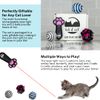Luli & Cat USB-Rechargeable Cat Laser Toy | Multi-Function Cat Laser Pointer Toy | Interactive Cat Toy Gift Set