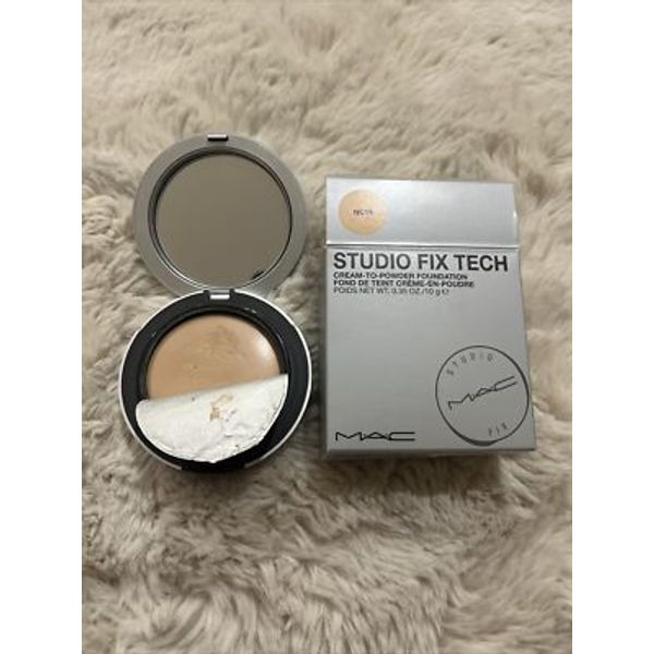 MAC Studio Fix Tech Cream To Powder Foundation (NC16) Opened Seal (0.35oz)