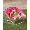 TRM Blue Folding PET Dog CAT Bed Chair Portable