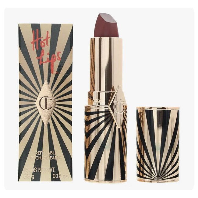 Charlotte Tilbury Hot Lips Matte Lipstick - Viva La Vergara (Wine) Full Size New