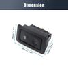 sourcingmap 6 Pin Left Right Door Window Power Electric Control Switch DC 12V